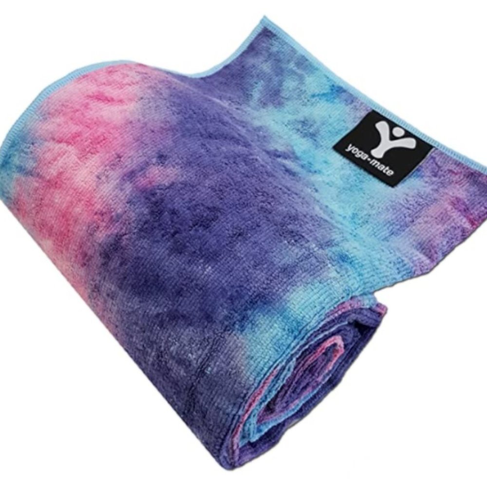 Yoga Mate Towel Microfiber Mat-Sized - Tie Dye